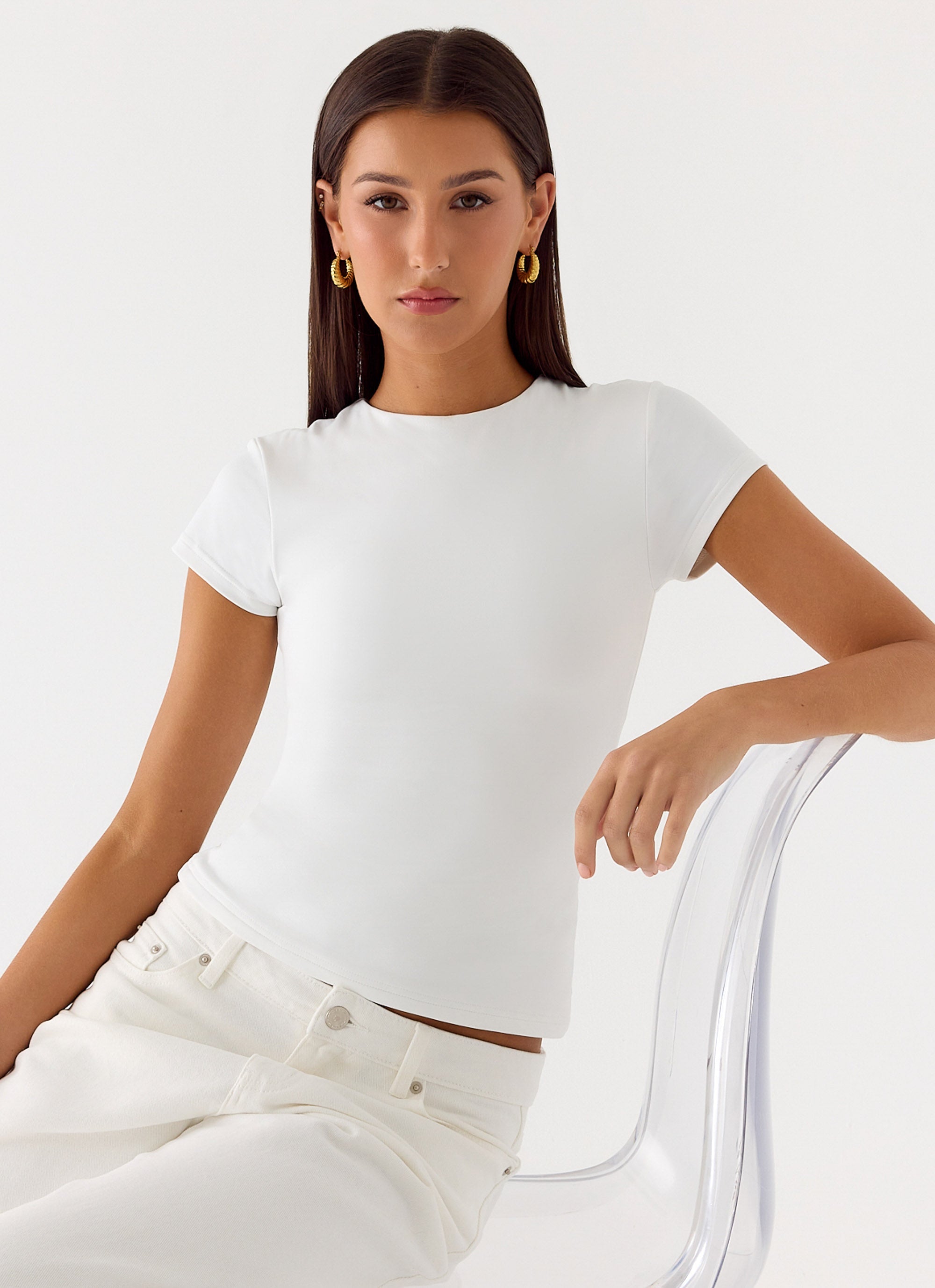 About You Top - White
